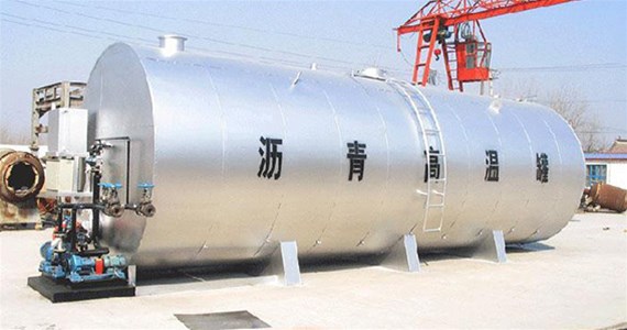 乳化沥青加温罐是如何实现适应公路施工流动性大的