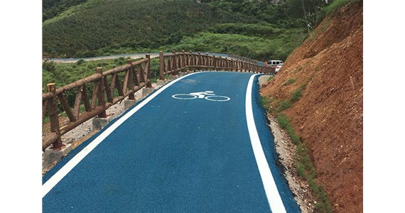 彩色沥青路面施工
